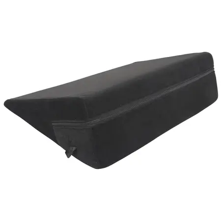 Sportsheets Pivot Positioner Ergonomic Foam Wedge Black 17x6in