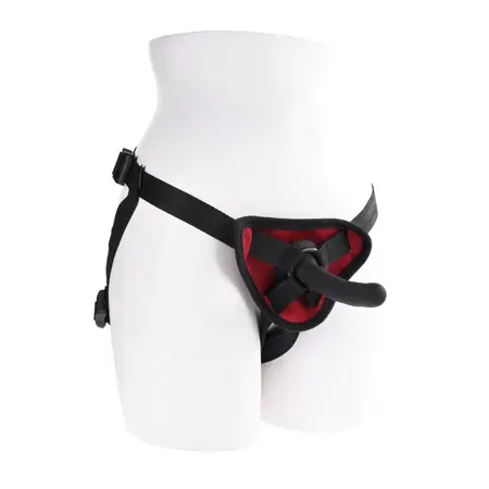 Sportsheets Saffron Silicone Set - Adjustable Harness & Slim Intimate Accessory