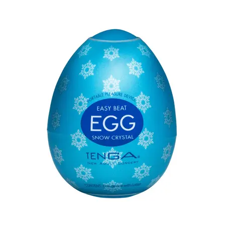 Tenga Egg Snow Crystal Intimate Machine Single Use Cooling Effect