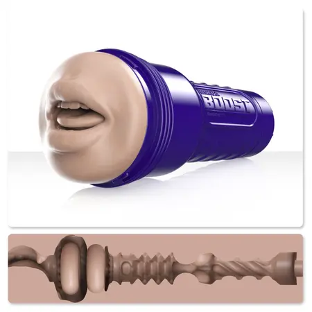 Fleshlight Boost Blow Light Medium Flesh - Adjustable Suction Intimate Device
