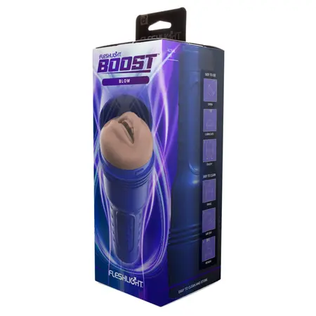 Fleshlight Boost Blow Light Medium Flesh - Adjustable Suction Intimate Device