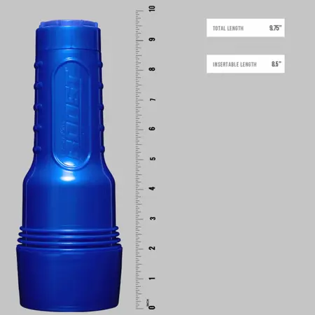 Fleshlight Boost Bang Light Medium Intimate Device Blue Case 24.75cm