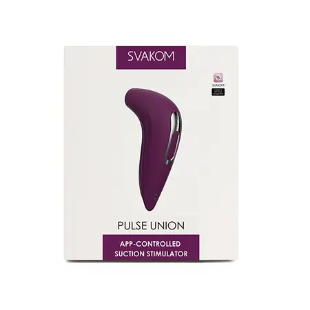 Svakom Pulse Union Violet App-Controlled Suction System, 5 Modes, Waterproof