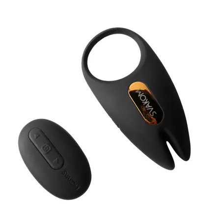 SVAKOM Winni 2 App-Controlled Silicone Intimate Ring Waterproof Black