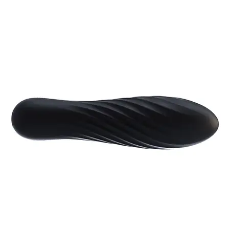 Svakom Tulip Black - Compact Silicone Vibrating Device 10 Modes