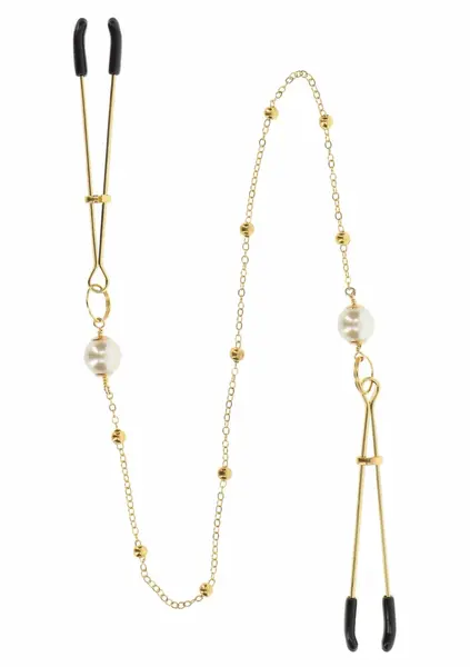 TABOOM Tweezers Pearl & Deluxe Chain Adjustable Nipple Accessory