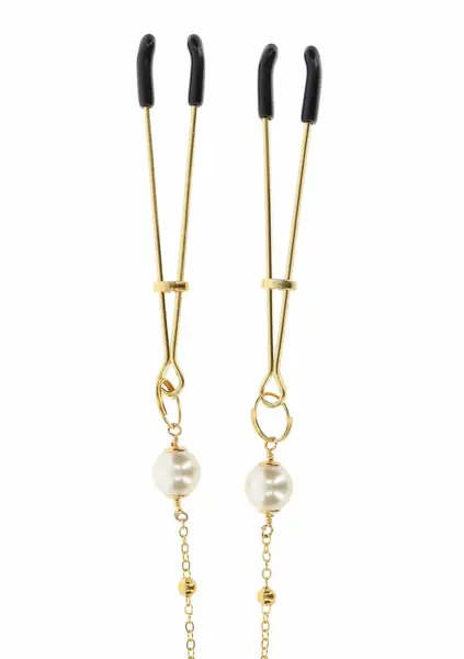 TABOOM Tweezers Pearl & Deluxe Chain Adjustable Nipple Accessory