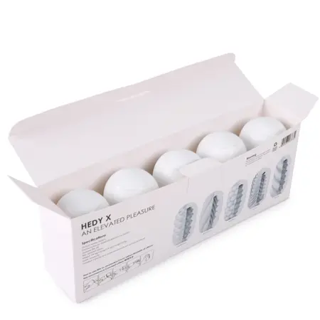 Svakom Hedy X Intimate Sleeve Set 5-Pack Assorted Textures TPE 99mm