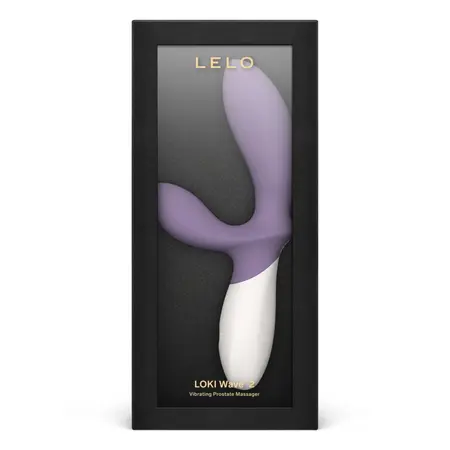 LELO Loki Wave 2 Violet Dusk - Intimate Device with 12 Modes, Waterproof
