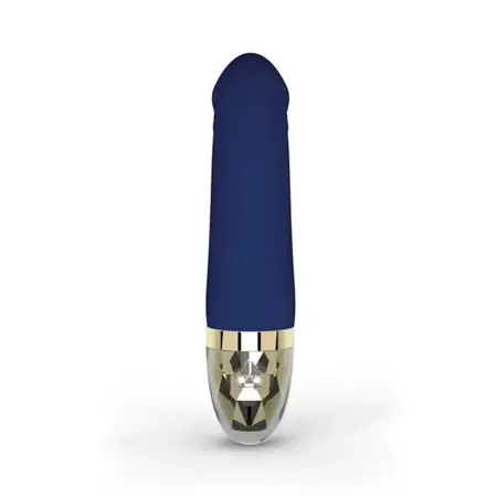 Mystim Real Deal Neal Blue - Anatomical Intimate Silicone Device, Large
