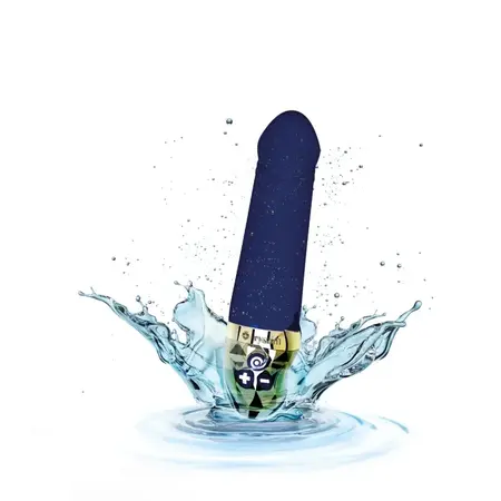 Mystim Real Deal Neal Blue - Anatomical Intimate Silicone Device, Large