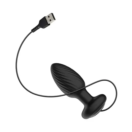 Nexus Tornado Black - Compact Rotating Intimate Wellness Device, USB