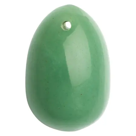 La Gemmes Jade Egg M - Medium Natural Jade Wellness Stone 4x3cm