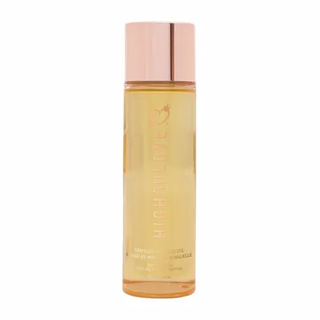 HighOnLove Massage Oil Tropical Sunset 120ml - Nourishing Hemp Formula
