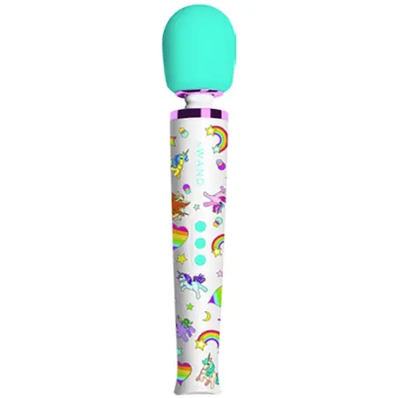 Le Wand Unicorn Wand Set - 8-Piece Vibrating Massager Kit, Rainbow Edition