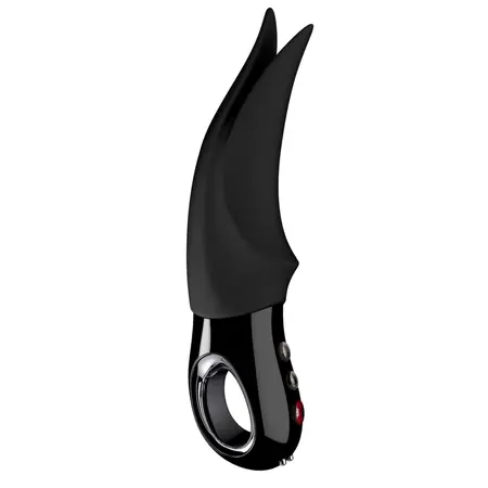 Fun Factory Volta G5 Black - Dual-Tip Vibrating System, Waterproof, 19 cm