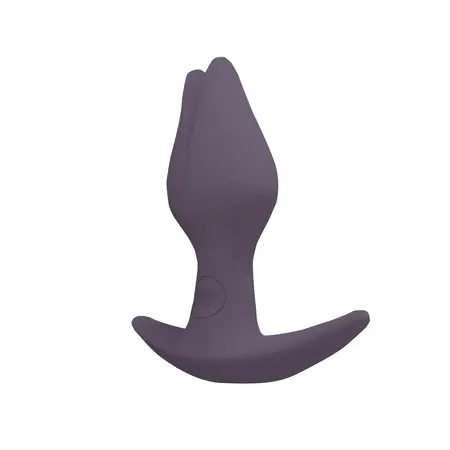 Fun Factory Bootie Fem Intimate Plug, Asymmetrical, Dark Taupe, 8.5 cm