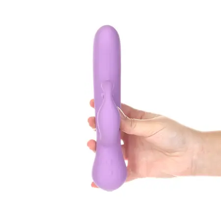 Swan Empress Swan Dual Motor Silicone Personal Massager Purple 21cm