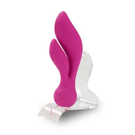 Swan Feather Pink - Dual-Action Intimate Device, Flexible Design