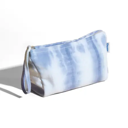 Dame Products Stash Toy Pouch Sky - Organizing Travel Case, Blue