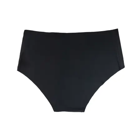 Bye Bra Invisible High Brief 2-Pack Cotton Gusset Nude & Black XXL