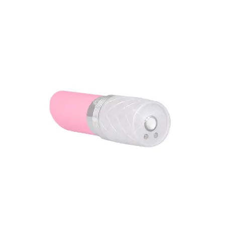 Pillow Talk Lusty Pink - Compact Silicone Clitoral Stimulator, Swarovski Detail