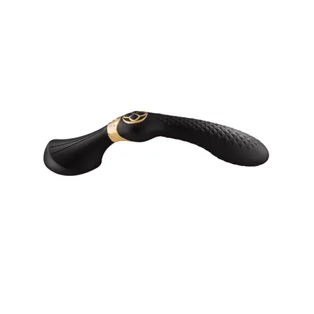 Shunga ZOA Black Intimate Multi-Zone Vibrating Massager 27cm