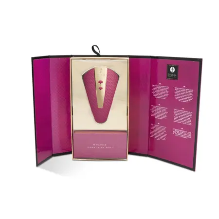 Shunga Obi Intimate Massager Raspberry - Rechargeable, 80g, 115×75×30mm