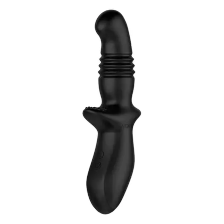 Nexus Thrust Rechargeable Intimate Device with 3 Speeds, Black, 10cm