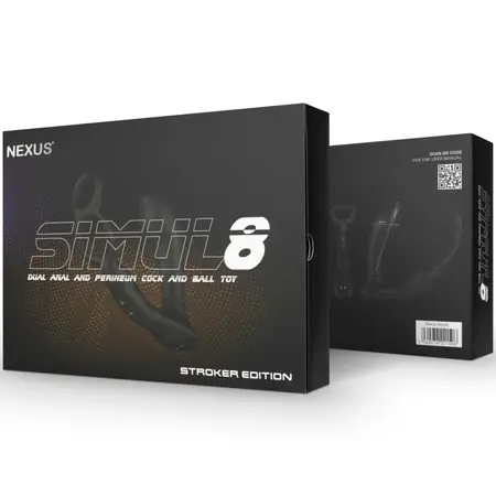Nexus Simul8 Stroker Edition Multi-Function Intimate Device, Black