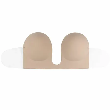 Bye Bra Seamless U-Style Bra Cup E Nude - Invisible Backless Support