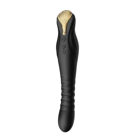 ZALO King Obsidian Black PowerThrust App-Controlled Intimate Device