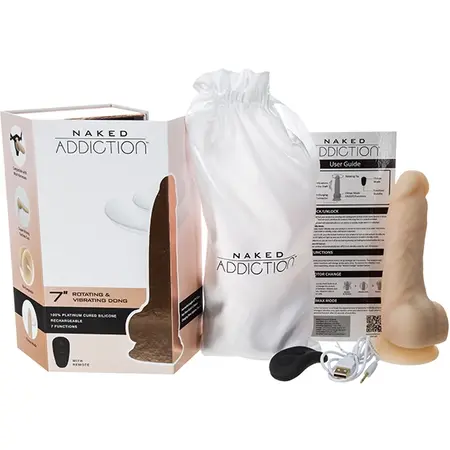 Naked Addiction IncrediFeel Intimate System 18cm Vanilla Remote Control