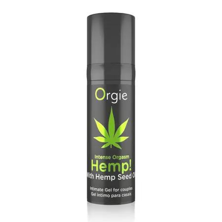 Orgie Hemp! Intense Sensation Gel with Hemp Seed Oil 15ml