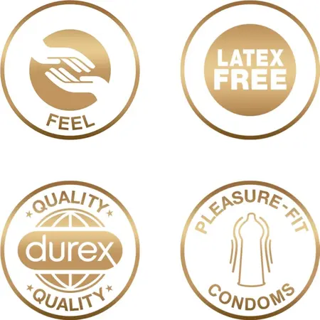 Durex Nude No Latex Intimate Protection Condoms 10 pcs Ultra Thin