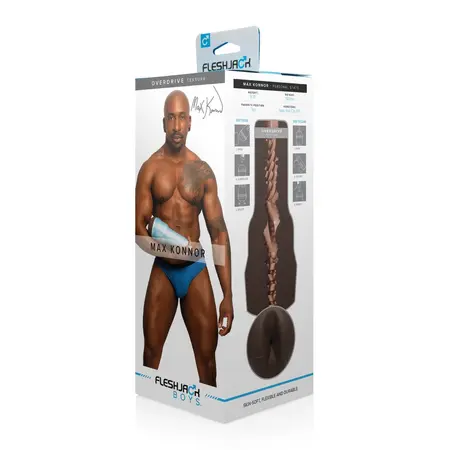 Fleshjack Boys Max Konnor Overdrive Anatomical Texture Machine