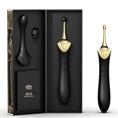 Zalo Bess Intimate Device Obsidian Black Compact DirectPower