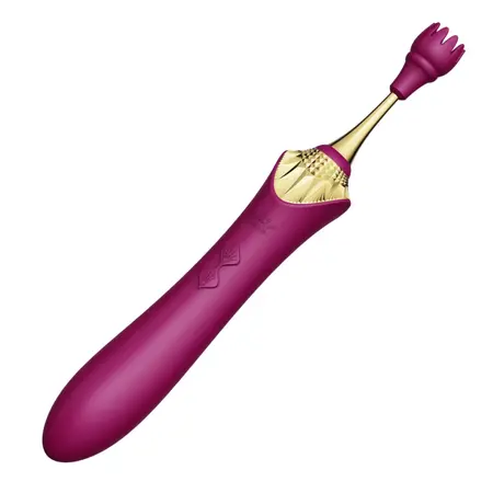 ZALO Bess Velvet Purple - Compact Intimate Wellness Device, 10 Modes