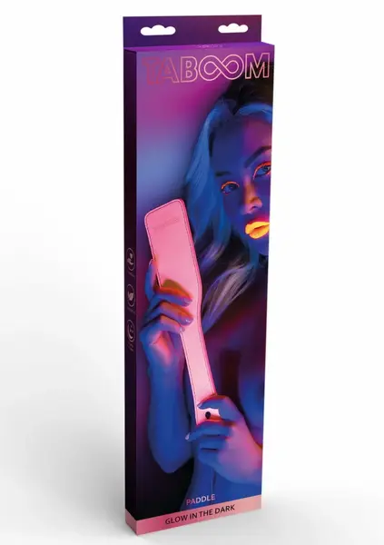 TABOOM Glow in the Dark Paddle Vegan Leather, Luminous Finish