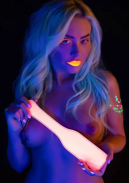 TABOOM Glow in the Dark Paddle Vegan Leather, Luminous Finish