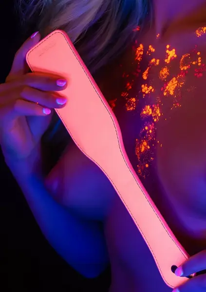 TABOOM Glow in the Dark Paddle Vegan Leather, Luminous Finish