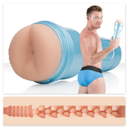 Fleshjack Boys Brent Corrigan Bliss Intimate Machine Palm Texture Blue