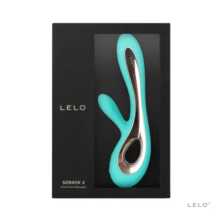 LELO Soraya 2 Dual-Action Intimate Device Aqua Silicone 12 Modes