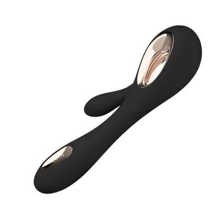 LELO Soraya Wave Black - Dual-Action Silicone Intimate Machine