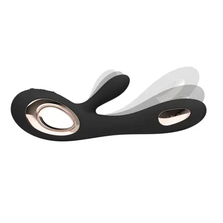 LELO Soraya Wave Black - Dual-Action Silicone Intimate Machine