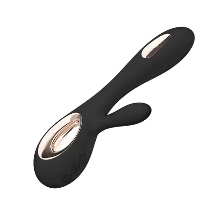 LELO Soraya Wave Black - Dual-Action Silicone Intimate Machine
