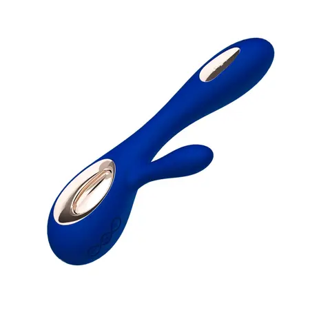 LELO Soraya Wave Midnight Blue Dual-Action Intimate Device Silicone