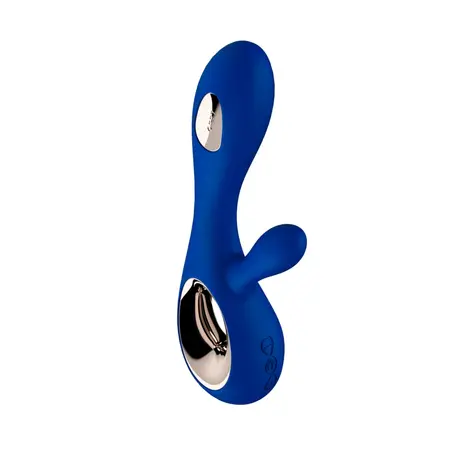 LELO Soraya Wave Midnight Blue Dual-Action Intimate Device Silicone