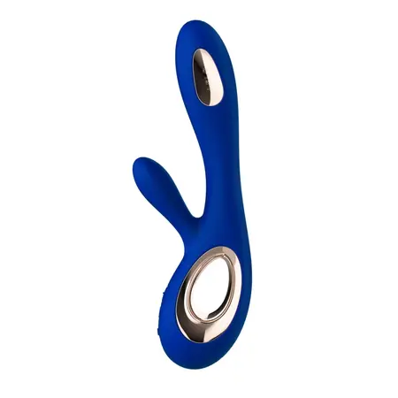 LELO Soraya Wave Midnight Blue Dual-Action Intimate Device Silicone