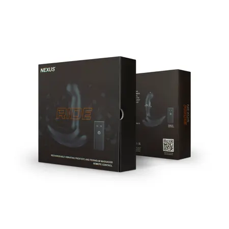 Nexus Ride Remote Control Dual Motor Intimate System Black 140mm